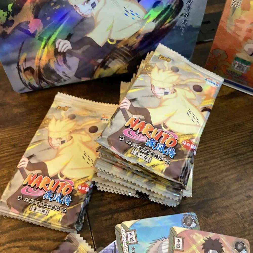 Naruto Cards 2 Boxes Kayou 5Yuan (Open Box)‎ + Smitri Earth Scroll